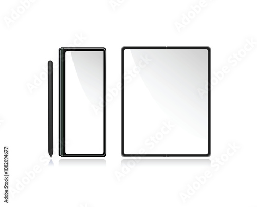 tablet pc with blank screen