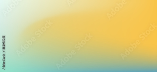 Blurred color gradient background, abstract yellow green grain gradation texture, vector soft teal texture sky green abstract background