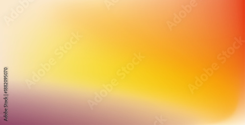 Blurred color gradient background, abstract yellow orange purple grain gradation texture, vector soft golden texture sky green abstract background
