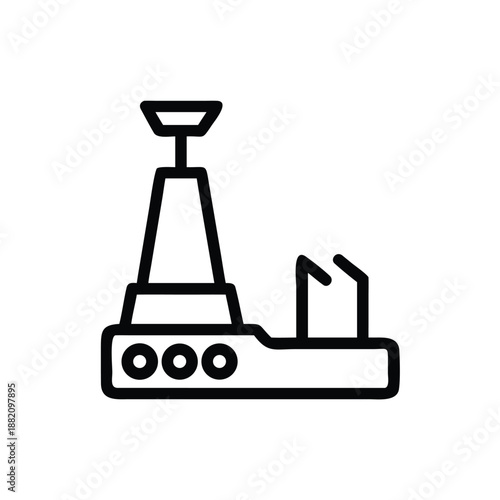 oil pump vector
