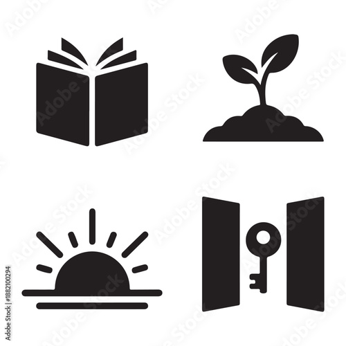 New chapter illustration inspired by change and fresh opportunities