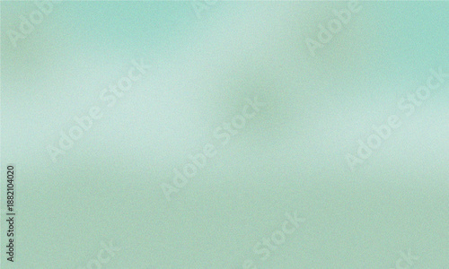 Serene smooth gradient from light teal to soft mint green with a subtle grainy texture