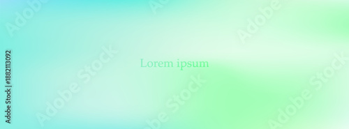 Light Blue, Green vector blurred background. Colorful illustration in abstract style with gradient. Elegant background for a brand book.