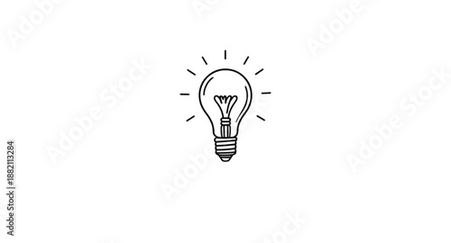 bulbicon, lightbulboutline, ideaicon, innovation, creativity, inspiration, concept, brainstorm, thinking, solution, insight, imagination, intelligence, smart, startup, invention, knowledge, energy, el