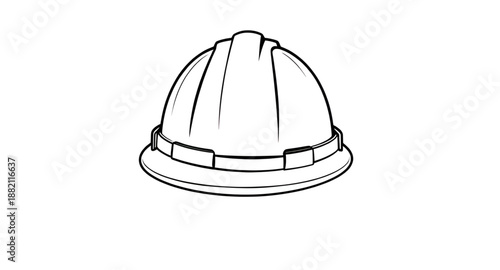 helmetoutline, safetyhelmet, hardhat, constructionhelmet, protection, protectivegear, equipment, industrial, industry, worker, engineering, building, contractor, site, factory, maintenance, repair, sa