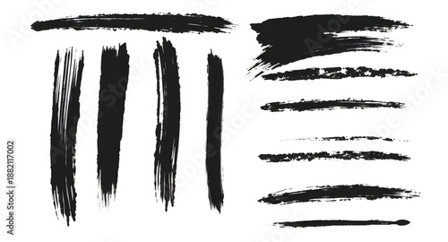 black, brush, stroke, strokes, paint, ink, grunge, abstract, texture, smear, smearpaint, splash, splatter, rough, artistic, art, design, element, background, banner, border, frame, stripe, line, mark,