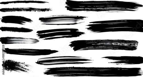 blackpaint, brushstroke, brushmark, inkbrush, abstract, texture, grunge, artistic, art, design, element, background, smear, smudge, splash, splatter, rough, bold, dark, monochrome, minimal, modern, cr