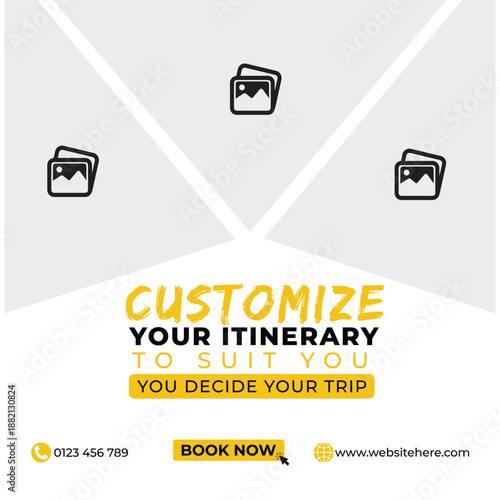 20-11-2025Travel tour holiday social media post template design