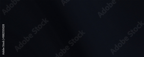 Black dark gray blue abstract elegant background. Drapery. Curtain. Fabric material. Soft folds. Wave stripe line. Gradient.