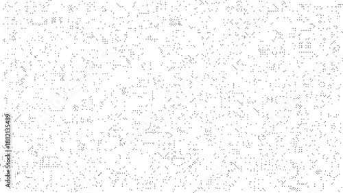 Black and white abstract dot pattern