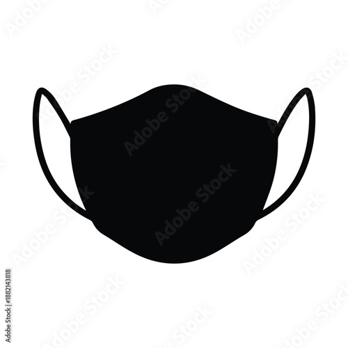 Coronavirus Silhouette Icon - COVID-19 Viral Pathogen Microbe Symbol for Health and Medical Design