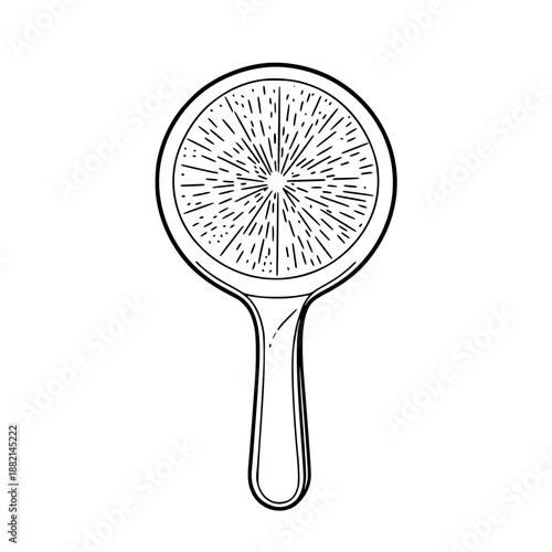 Zesty Citrus Freshener, Lemon Reamer Vibes | Clean, isolated vector art for creative projects.