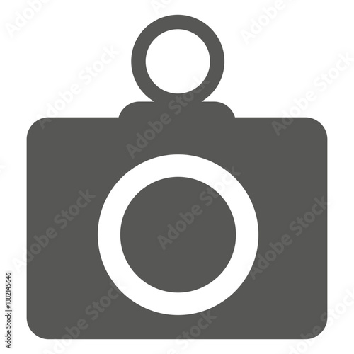 Photo camera flat icon
