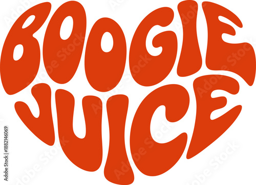 Boogie Juice Retro Typography