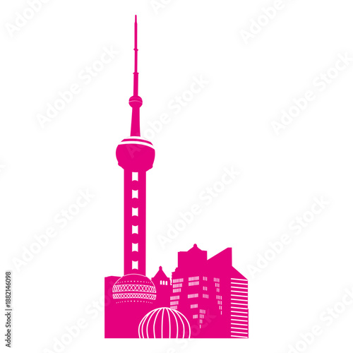 Photography Pearl tower skyline