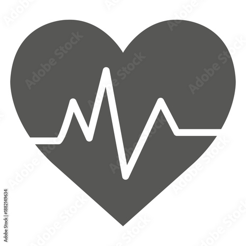 Heartrate heart icon