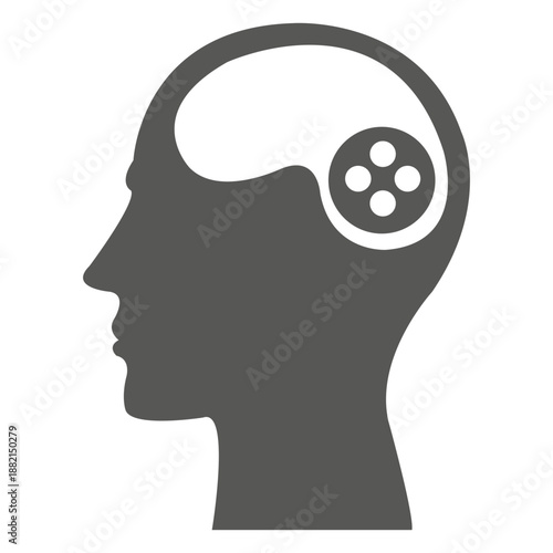Gaming brain headshot