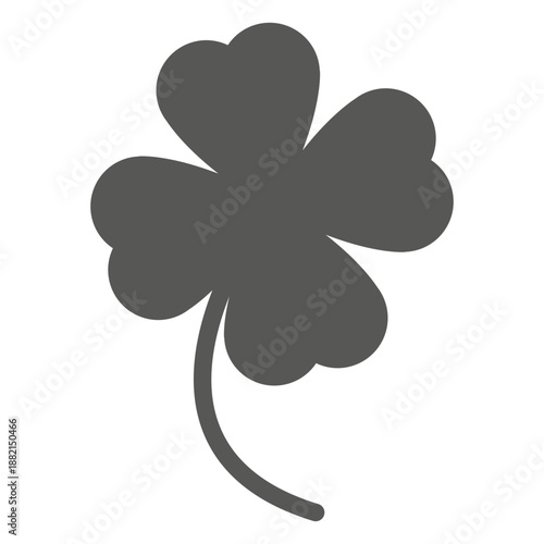 Good luck clover flower