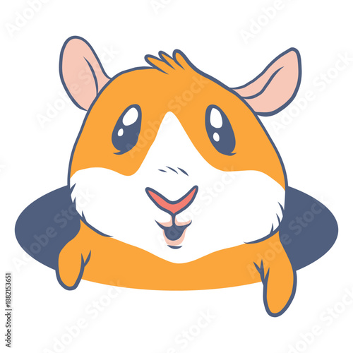 Guinea pig in hole cartoon