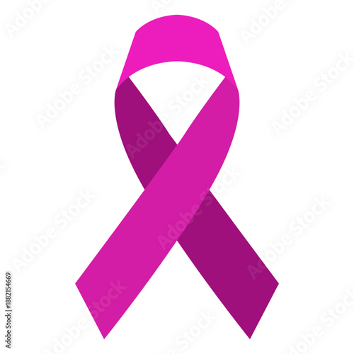 World cancer day ribbon