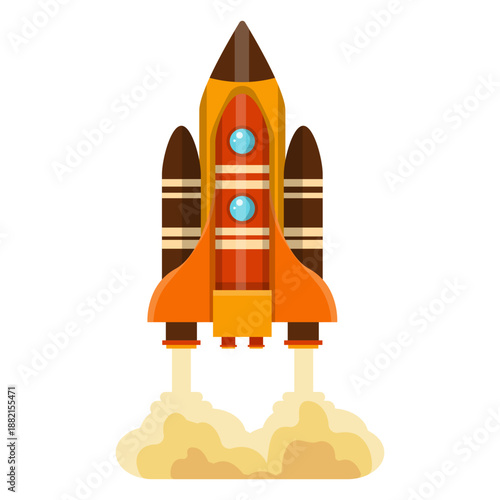 Space shuttle illustration