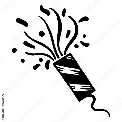 Salute cracker stroke