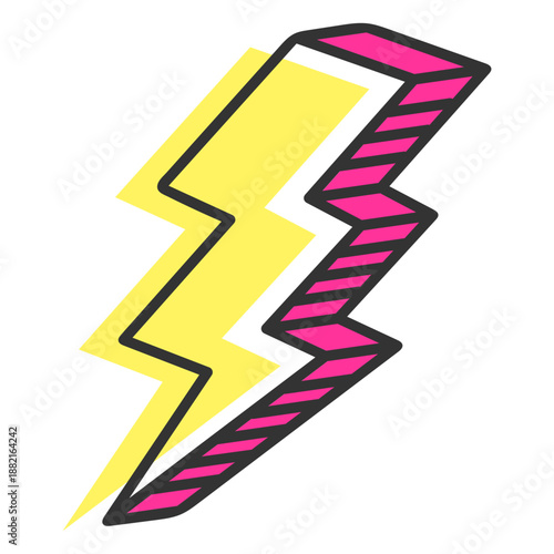 Obraz na płótnie Lightning icon