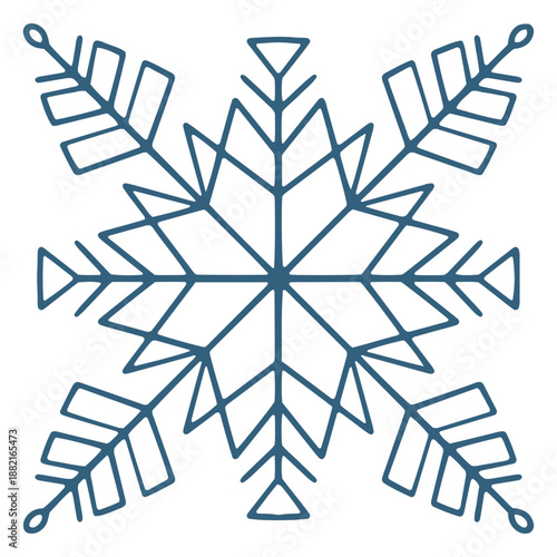 Nice snowflake symbol