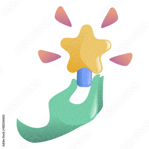 Star toy illustration