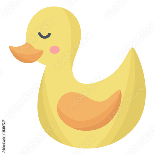 Rubber duck duck flat
