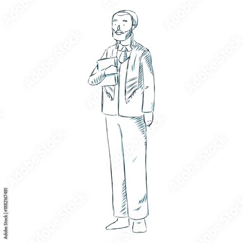 Man jewish book line