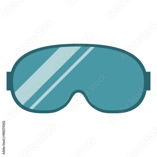 Winter goggles flat