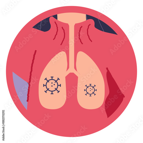 Covid 19 symptom lungs