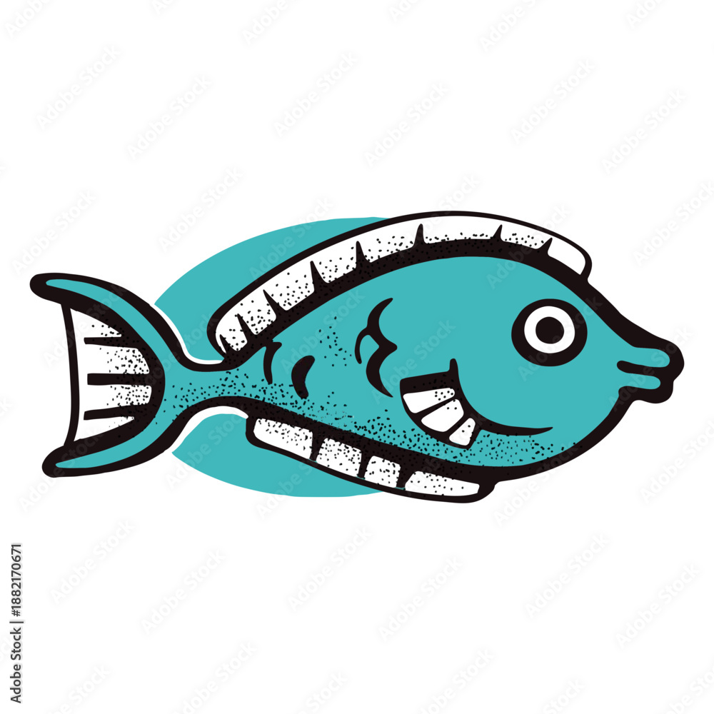 Fototapeta premium Ocean little fish