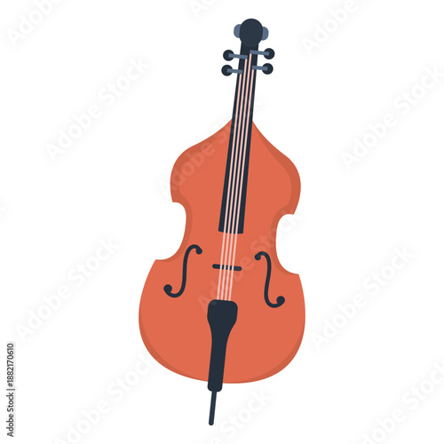 Music cello flat