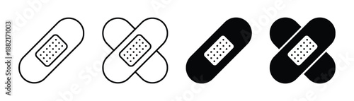 Bandage Medical Plaster First Aid Cross Patch Healthcare Treatment Injury Wound Adhesive Care Protection Sterile Emergency Skin Doctor Health Pain Cure Equipment