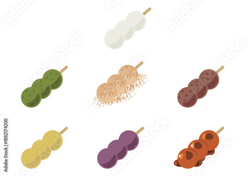 お団子のセット