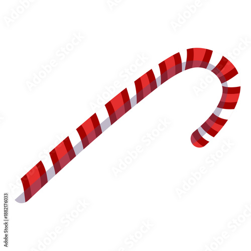 Candy cane treat element