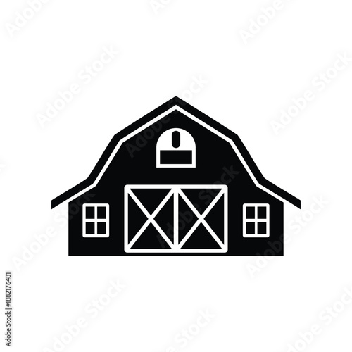Barn Logo Icon Vector Illustration