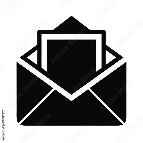 Email Inbox Icon Vector Illustration