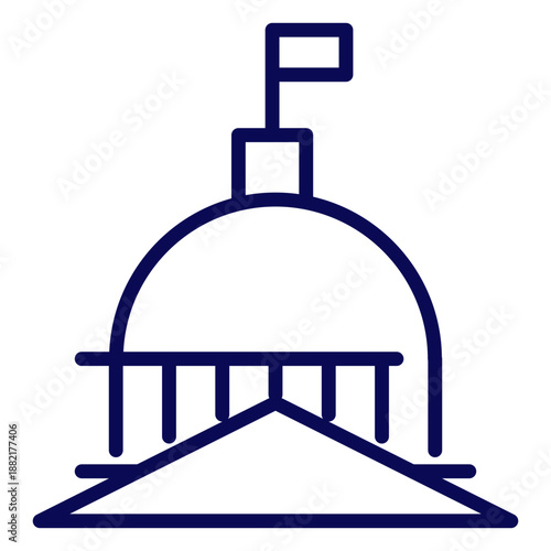 United states capitol dome stroke