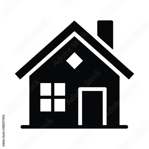 Home House Icon Vector Illustration
