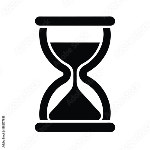 Hourglass Time Icon Vector Illustration