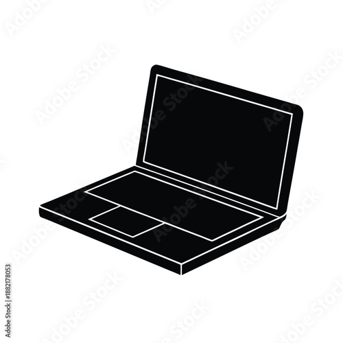 Laptop Logo Icon Vector Illustration