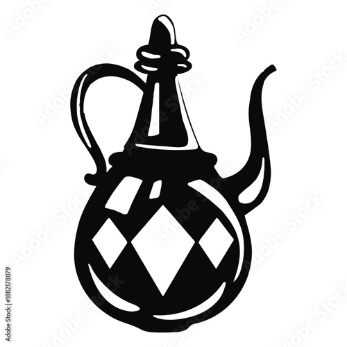 Arabic object jug black