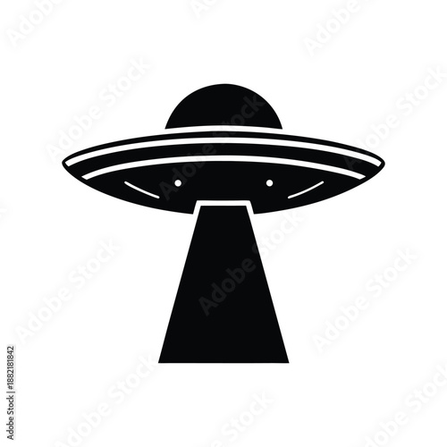 UFO Logo Icon Vector Illustration