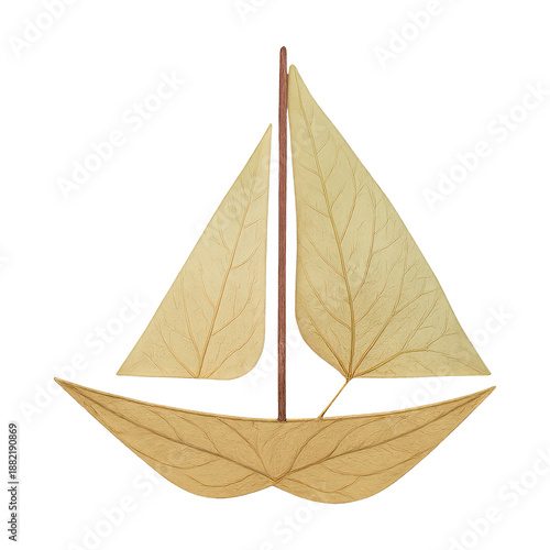 PNG Leaf sailboat nature art