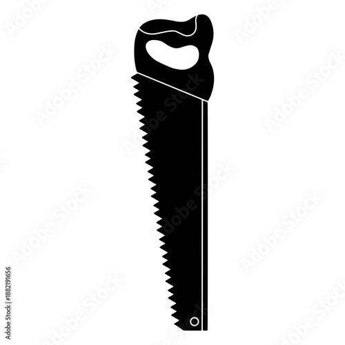 Construction saw black