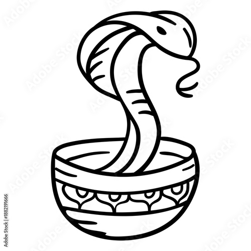 India snake charmer stroke