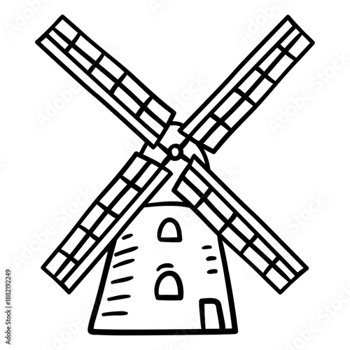 Danish windmill stroke